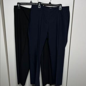 Bundle Black and Navy Trousers Set
